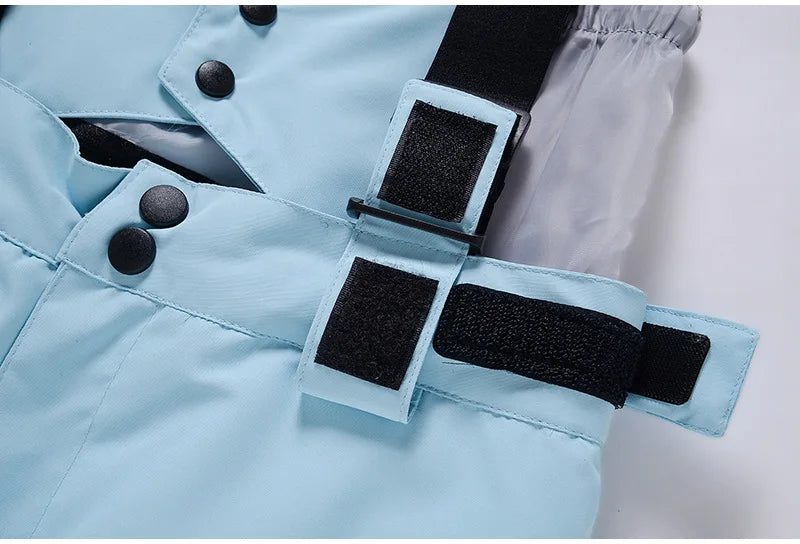 Thicken Ski Pants Women Waterproof Winter Snow Pants