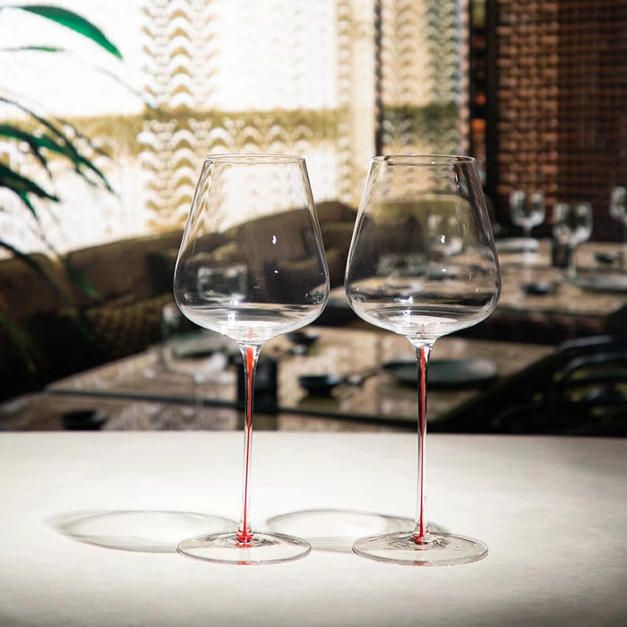 Large Capacity 780ml/600ml Burgundy Goblet Red White Wine Crystal Glass Handmade Champagne Barware for Home