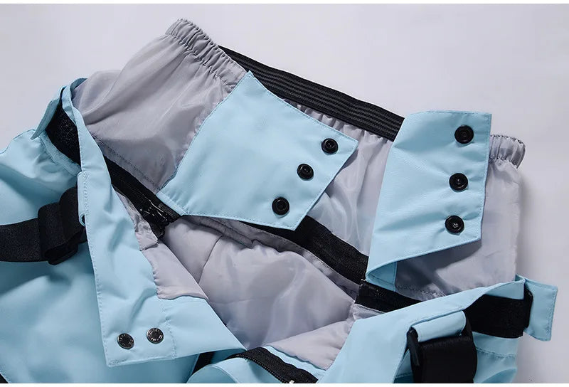 Thicken Ski Pants Women Waterproof Winter Snow Pants