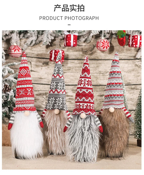 Christmas Wine Bottle Cover Merry Christmas Decorations