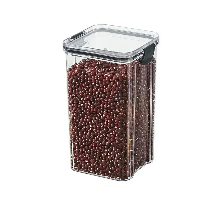 Kitchen Multigrain Snack Sealed Storage Box Dried Fruit Dried Goods Jar Drawer Storage Container Moisture Proof Box Plastic