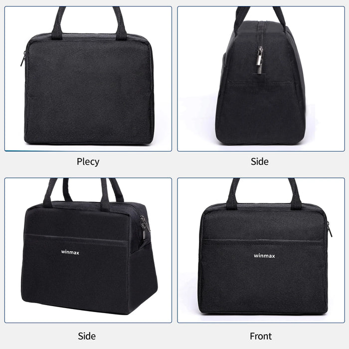 Lunch Box Thermal Bag Portable Waterproof Durable Wide Opening