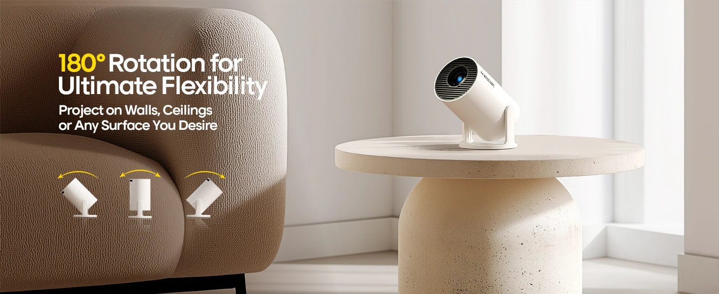 Magcubic Projector HY300 PRO 4K Android 11 Dual Wifi6 290ANSI Allwinner H713 BT5.0 1080P 1280*720P Home Cinema Outdoor Projetor