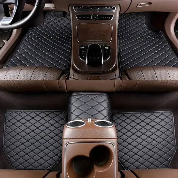 5 pcs Universal Waterproof Leather Car Floor Mats