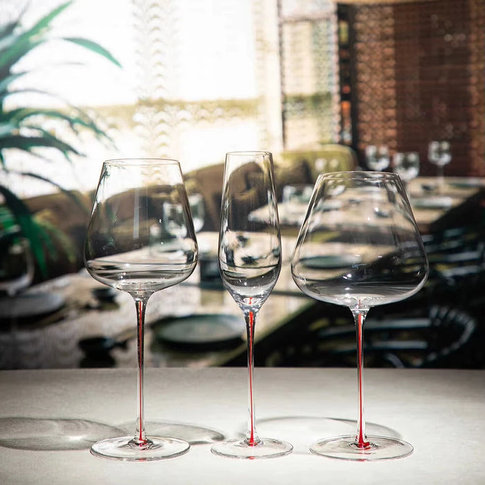 Large Capacity 780ml/600ml Burgundy Goblet Red White Wine Crystal Glass Handmade Champagne Barware for Home