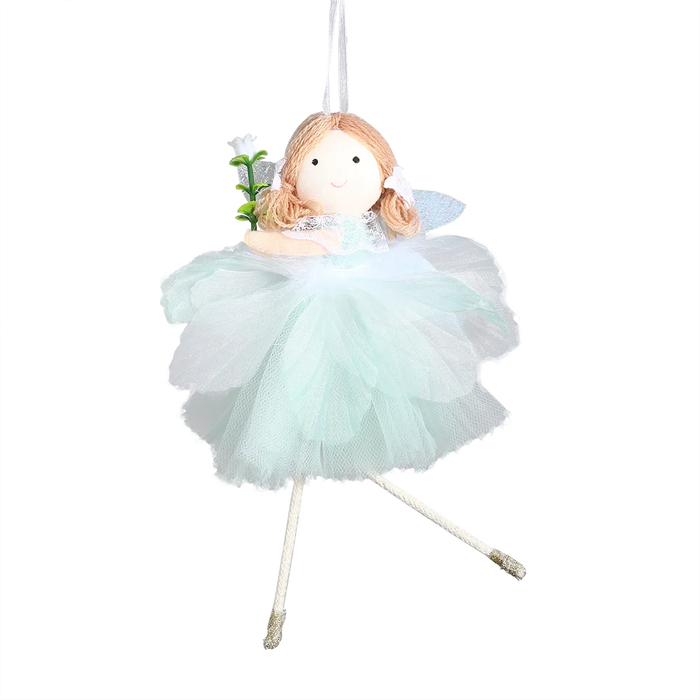 24cm Easter Flower Bunny Ornaments Pink Yellow Gauze Skirt Bunny Easter Party Decor Supplies Home Desktop Decorations Kids Gifts