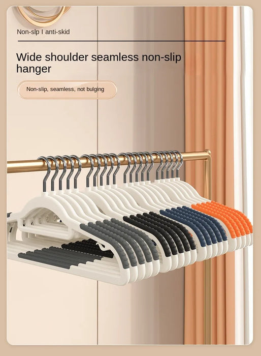 10PCS Clothes Hanging Household Hangers Non-slip Dormitory Bedroom Special Storage Clothes Hanging No Trace