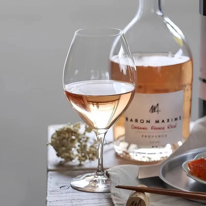 Kimura Japanese Handmade Ultrathin Crystal Wine Glass - Ultra Thin Aperitif Sparkling Tulip Goblet for Soda Drinks
