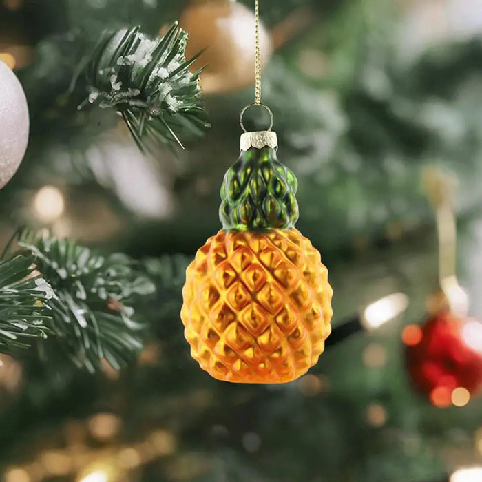 Christmas Tree Decorations Avocado Fruit Pineapple Cupcake Donut Ice Cream