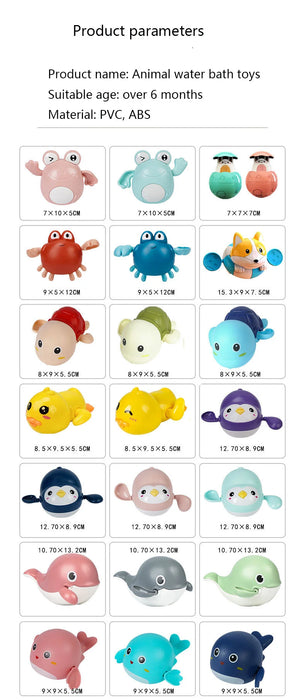 Baby Bath Toys Swimming Bathing Ducks for Toddler
