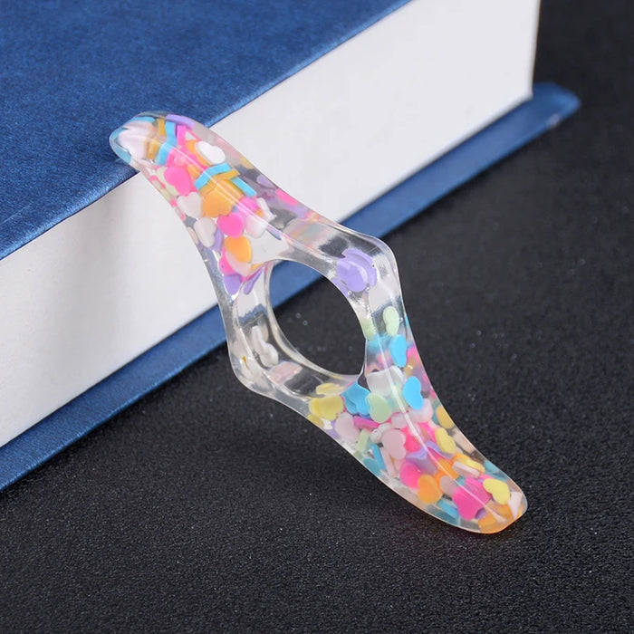 Thumb Book Support Bookmark School Supplies Petal Reading Aids Spreader Marque Page Segnalibro Book Accessories Book Page Holder