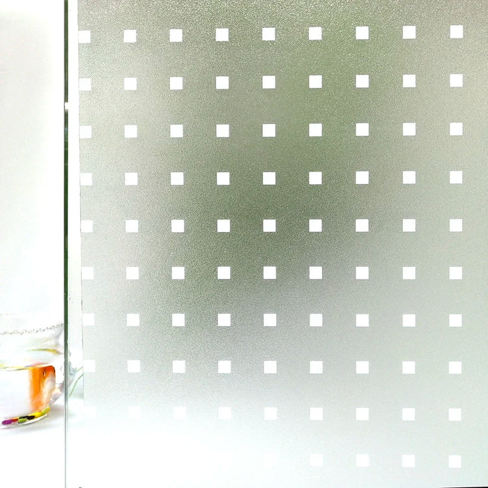 Stained Decorative Window Film Static Self Adhesive Glass Sticker Heat Control Vinyl Window Cling For Home Door Glass Decals