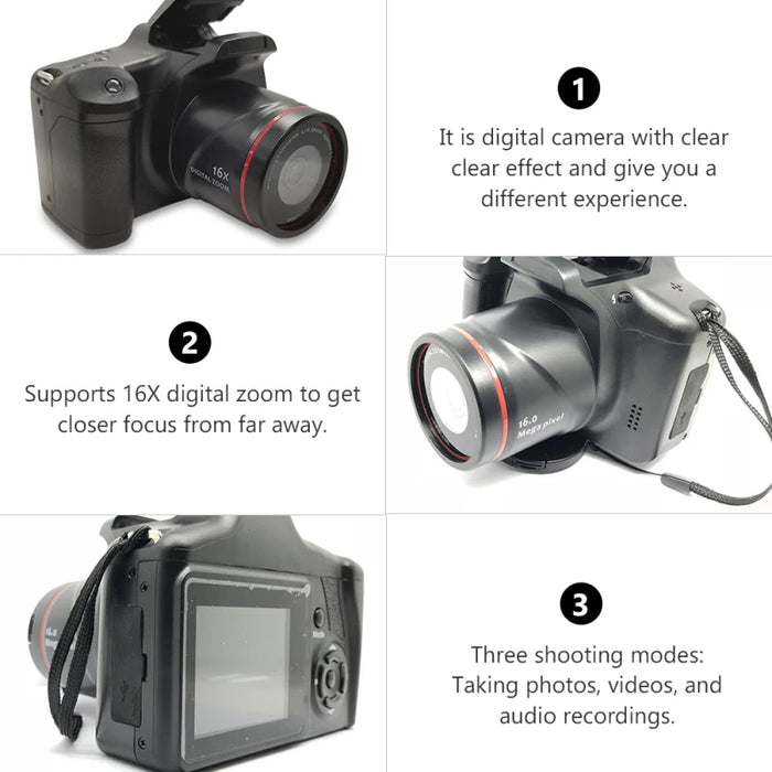 Digital Video Camera Photographer Recorder 1080P