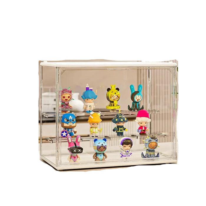 Acrylic Showcase for Collectible Figures and Blind Box Toys, Clear Display Stand