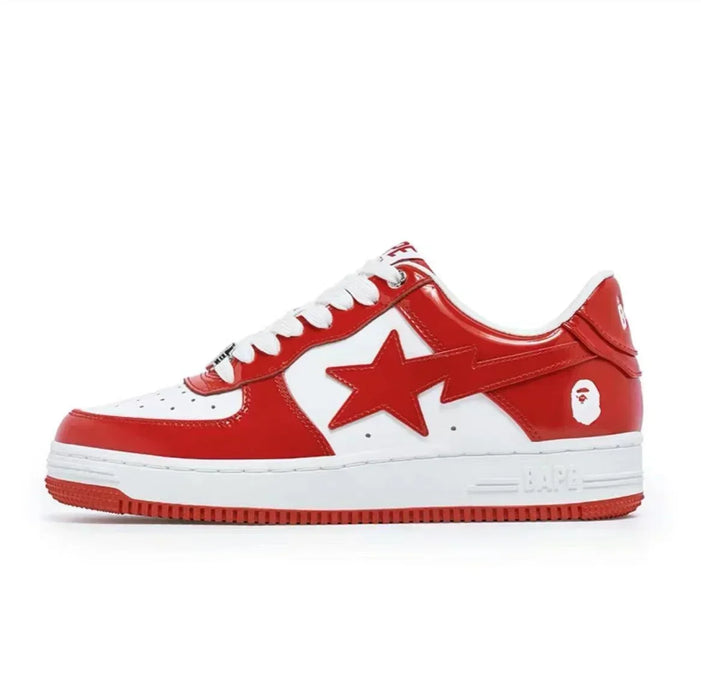 A BATHING APE Men and Women Vibe BapeGoose Sports Sneakers Unisex Air None-Slip Breathable Bapesta Low Outdoor Walking Shoes