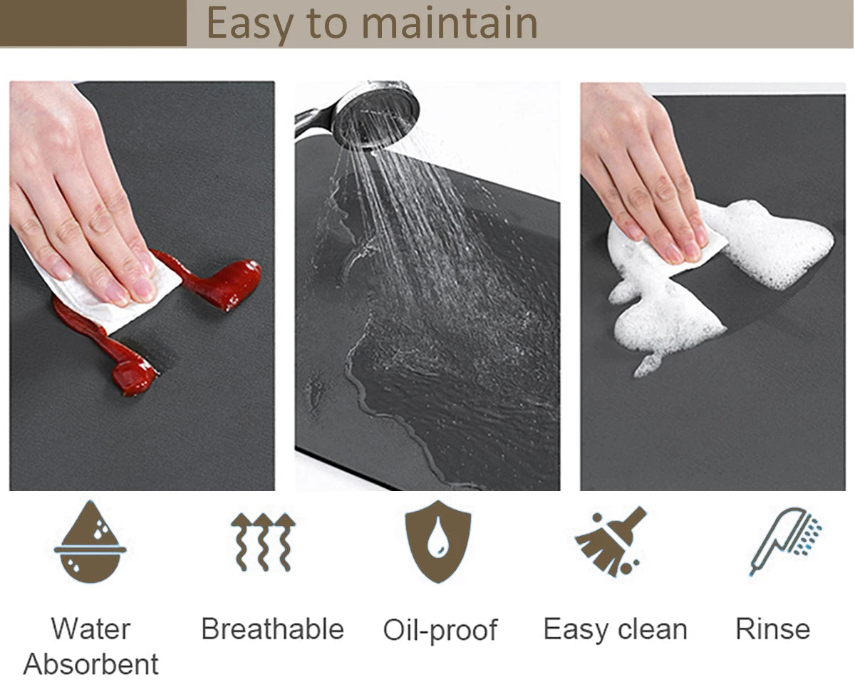Super Absorbent Dish Drying Mat