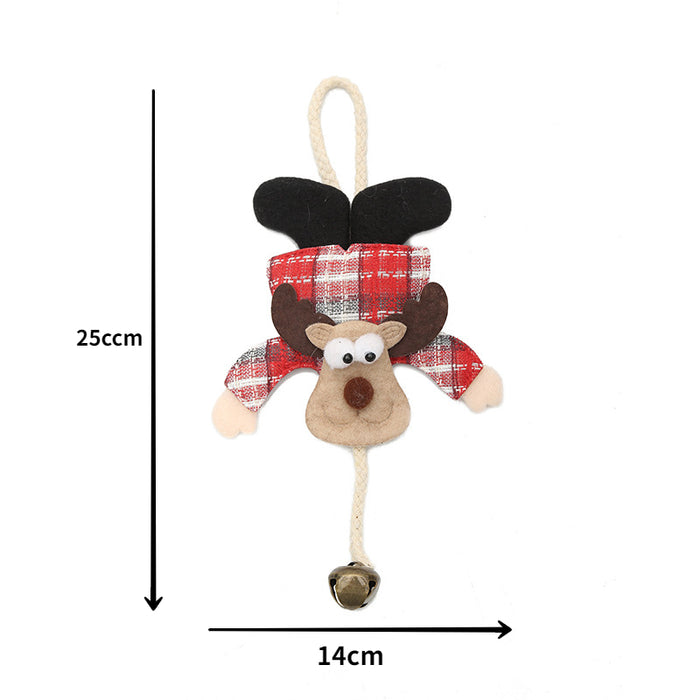 Christmas Santa Snowman Deer Doll Decoration