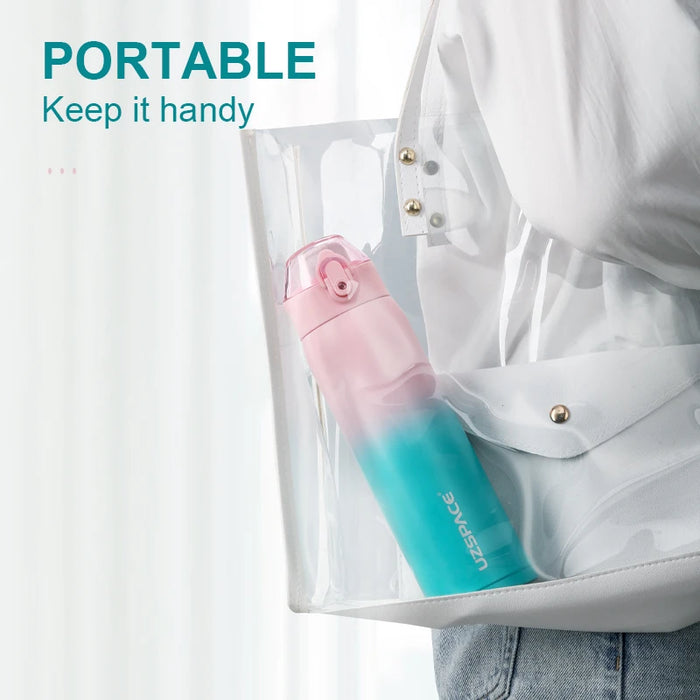 New 500ml Thermos Flask Double Vacuum 316 Stainless Steel Sports Water Bottles For Girls Portable Leakproof Keeps Cold And Heat