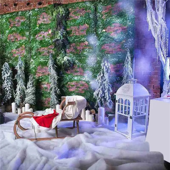 Artificial Christmas Snow Roll White Snow Mat Snow Blanket Soft Photo Prop for Tree Xmas Village Backdrop Tree Decorations 2024