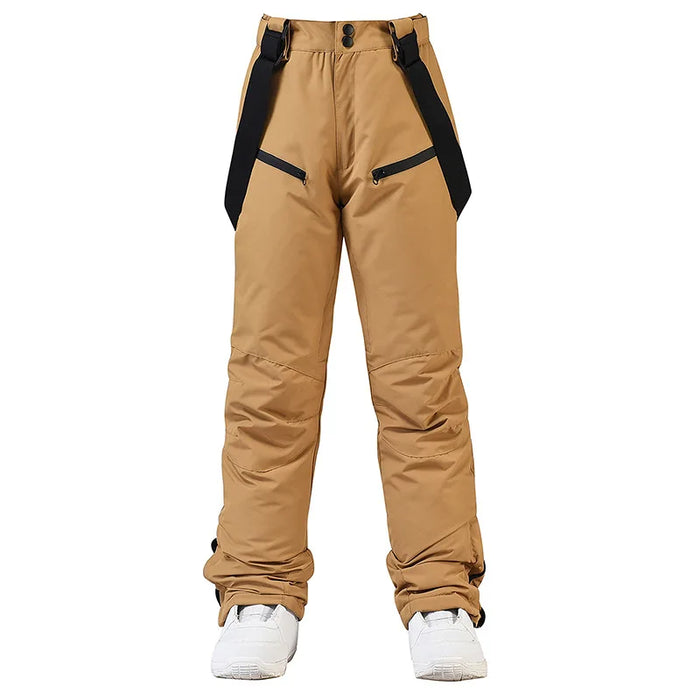 Thicken Ski Pants Women Waterproof Winter Snow Pants