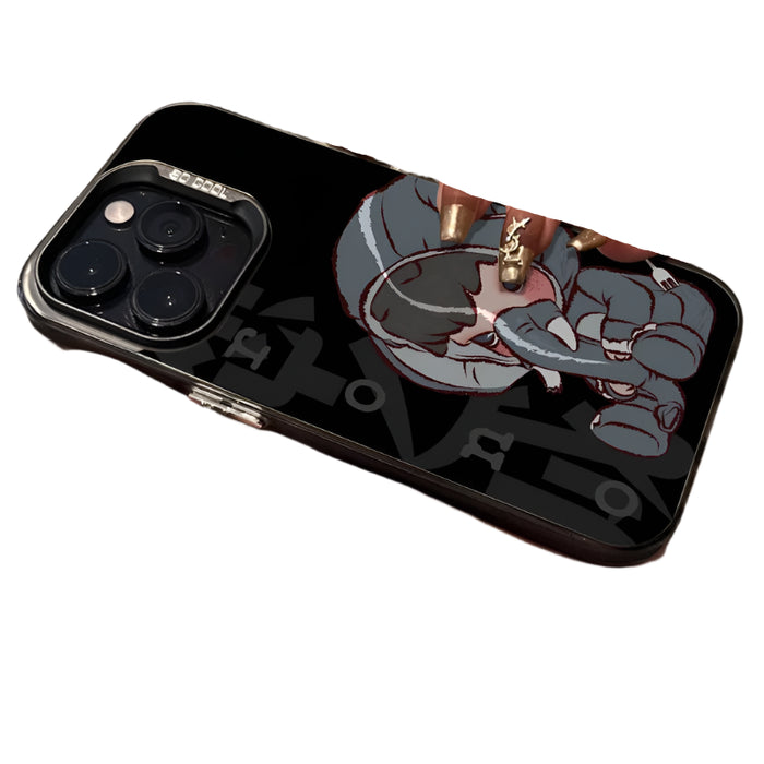 Cartoon Graffiti Hirono Phone Case For iPhone 16 Pro Max 15 14 13 Pro Max 16 Plus Hard Shockproof Matte Back Cover
