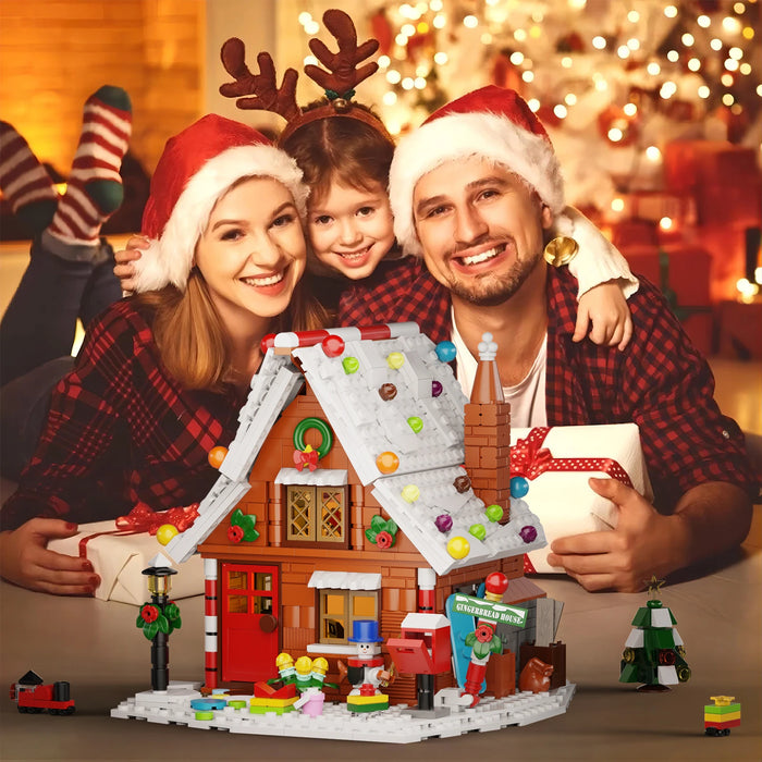 Christmas Winter Village Cafe Building Toy