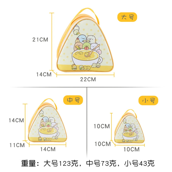 Breakfast Insulated Thermal Bag Small Triangular Rice Ball