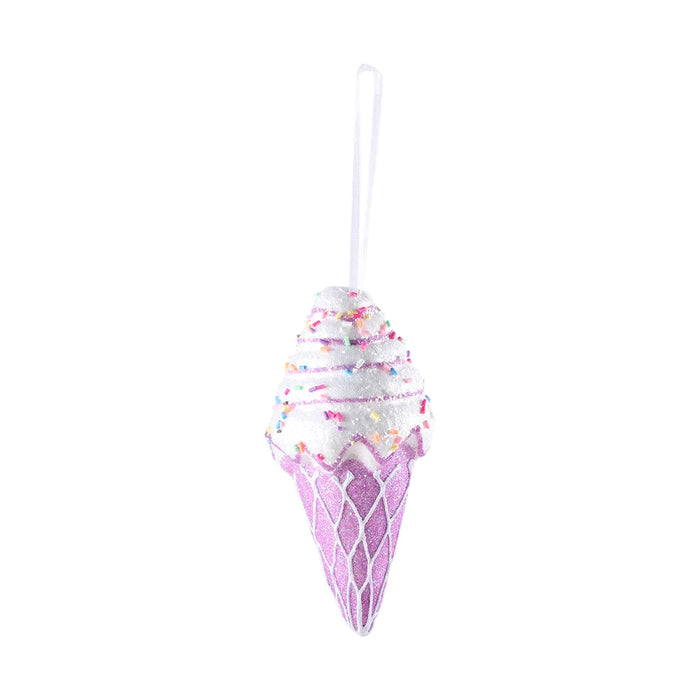 Mix Cute Candy Donuts Cupcake Ice Cream Cone Christmas Ornaments