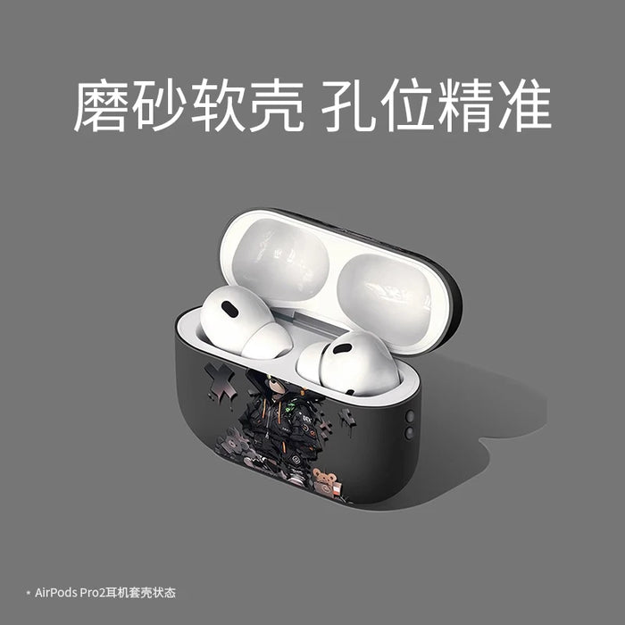 For AirPods 4 2024  pattern wireless earphone frosted shell protective case suitable for Airpods 4 Pro 1 2 3  wholesale 
