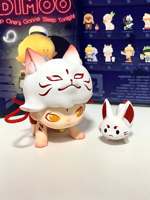 Dimmoo Is Not Allowed To Sleep Tonight. A Series Of Blind Boxes, Cute Surprise Boxes, Hand-made Creative Gift Ornaments.