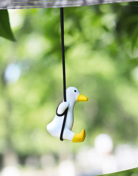 Cute Little Swinging Duck for Car Pendant Interior Accessories