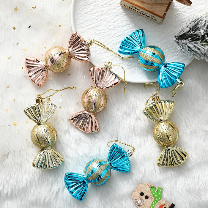 Mix Cute Candy Donuts Cupcake Ice Cream Cone Christmas Ornaments