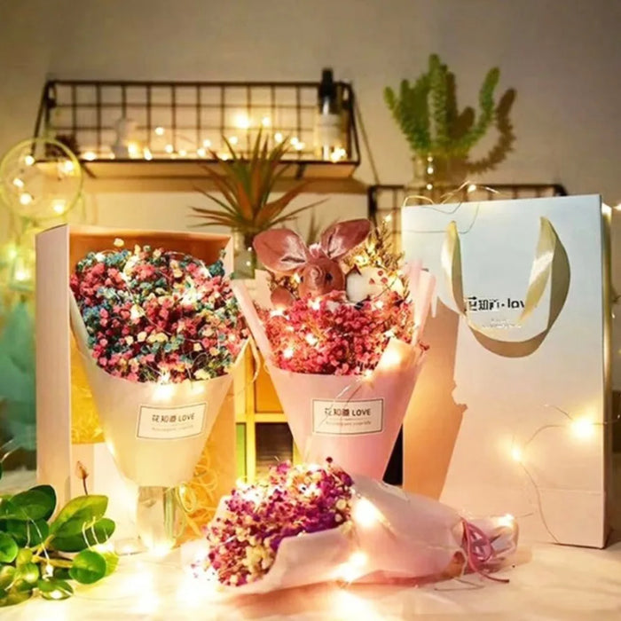 1M 2M 3M 5M LED Copper Wire String Lights Fairy Light Outdoor Garland