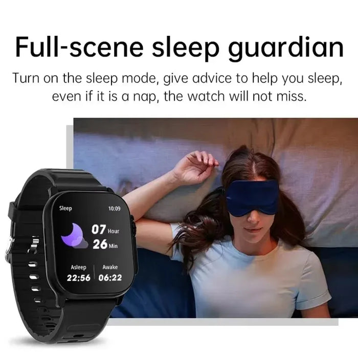 2025 New T900 Ultra Smartwatch 49mm 2.09" AMOLED Screen NFC Fitness Waterproof Watches for Man IWO Watch Ultra 9 Smart Watch Men