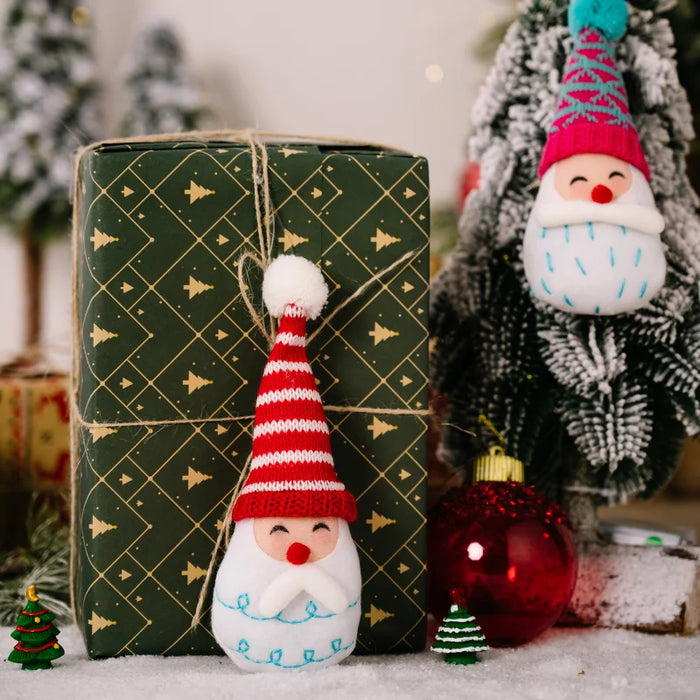 Christmas Santa Snowman Deer Doll Decoration