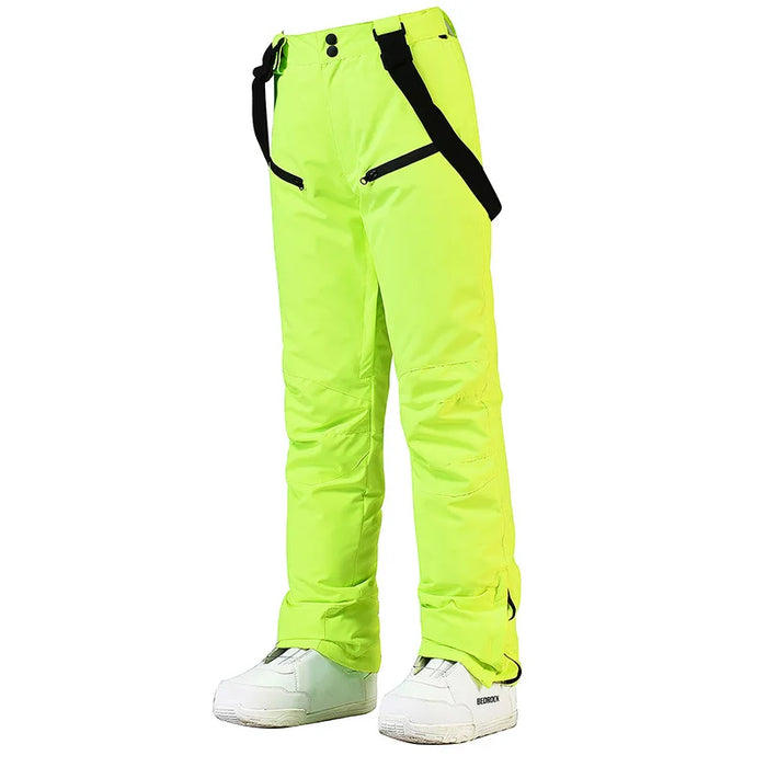 Thicken Ski Pants Women Waterproof Winter Snow Pants