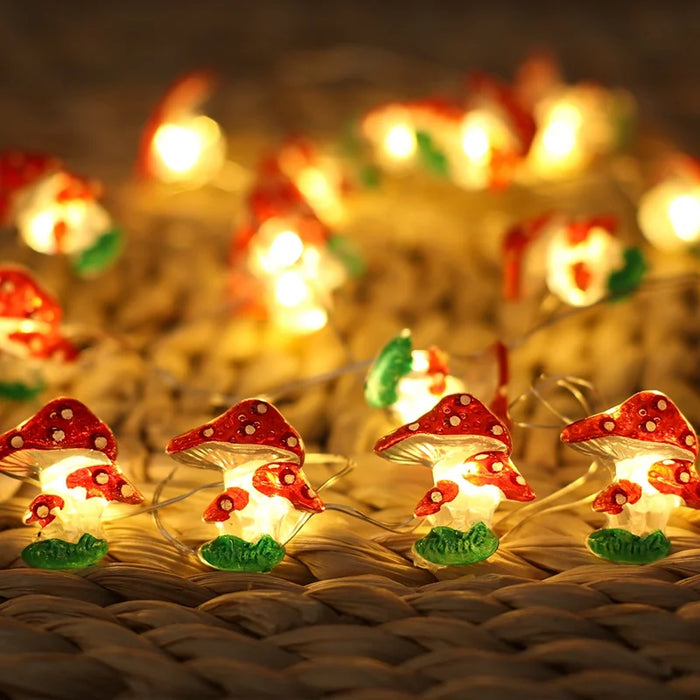 Christmas Santa Claus String Light Garland Xmas Tree Pendant