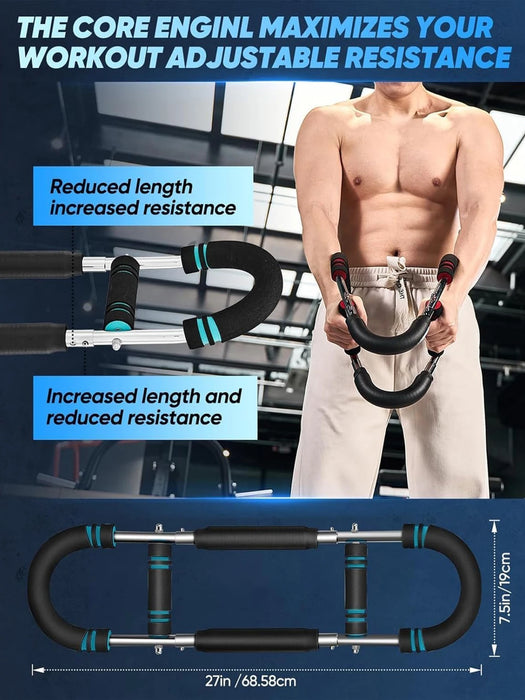 The Ultimate Arm Trainer Adjustable Chest Expander Arm Exerciser Shoulder Muscle Training Fitness Equipment Fitness Anywhere