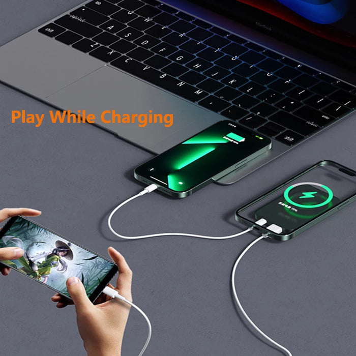 20000mAh Magnetic Wireless Charger Power Bank Magnetic Ring for iPhone 16 15 Samsung Huawei Xiaomi 22.5W Fast Charging Powerbank