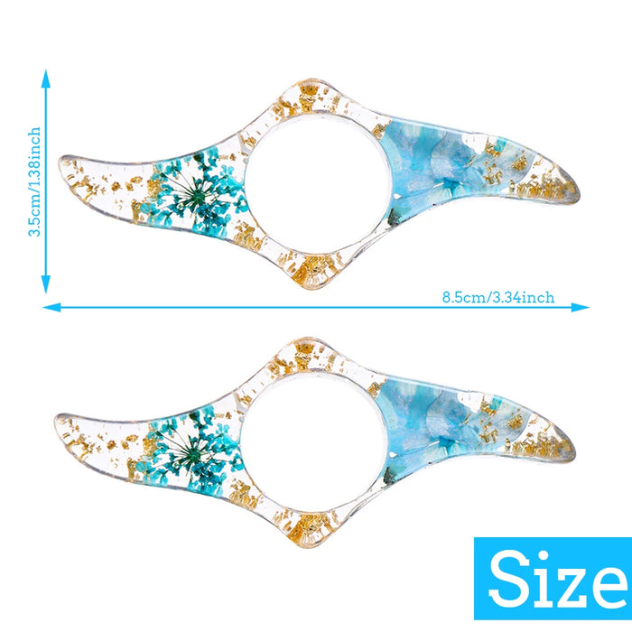 Exquisite Dried Flowers Thumb Book Support Book Page Holder Reading Aid Convenient Bookmark Book Accessories for School Office