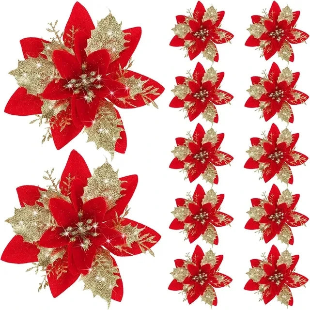 6pcs/set Christmas Candy Pendants Colorful Lollipop Cane Hanging Ornaments