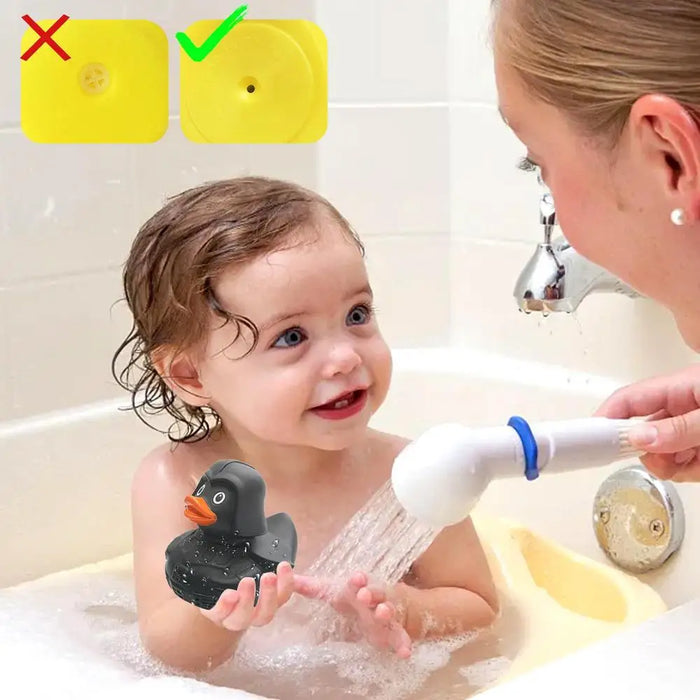Halloween Mini Black Rubber Duck for Kids Bath Toys