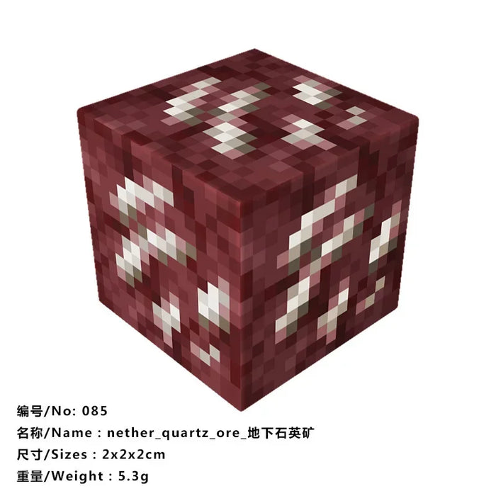 76 style my world Minecraftinglys mini-assembly diagram magnetic building blocks splicing mine magnet model building blocks toys