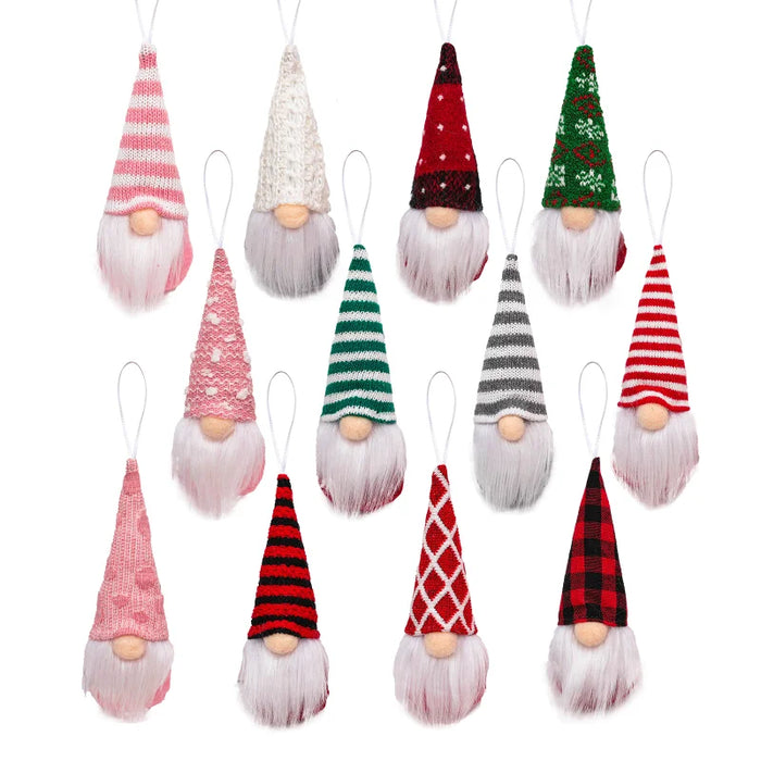 Christmas Santa Snowman Deer Doll Decoration
