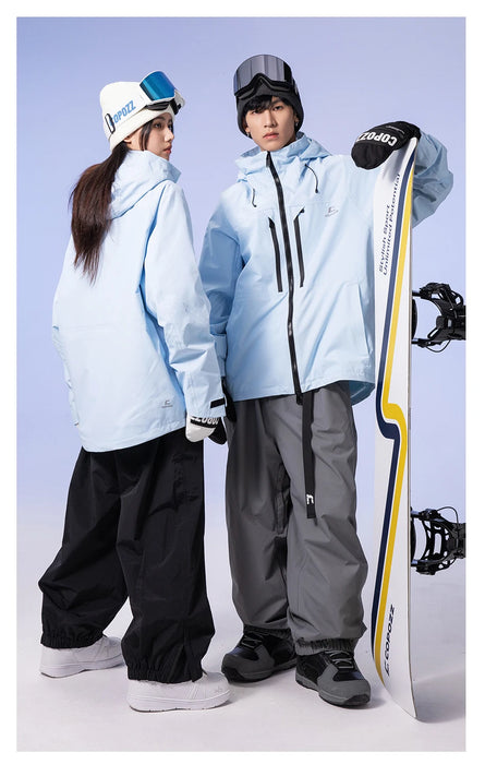 COPOZZ Winter 3L Male Ski Pants Outdoor Sports Permeable Waterproof