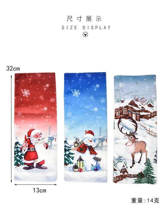 Christmas Wine Bottle Cover Merry Christmas Decorations