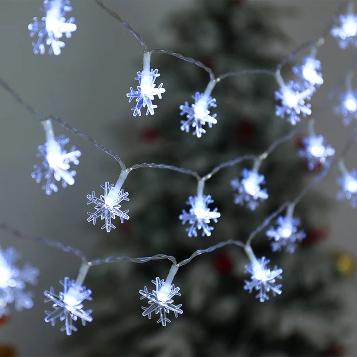 Christmas Santa Claus String Light Garland Xmas Tree Pendant