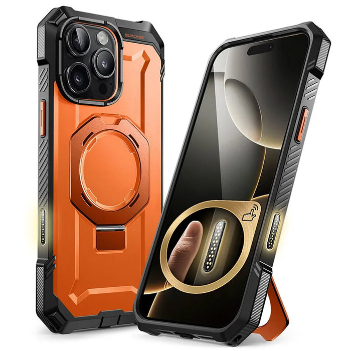 SUPCASE For iPhone 16 Pro Max Case with Camera Control Capture Button UB Grip Heavy Duty Rugged Magnetic Phone Case with Stand