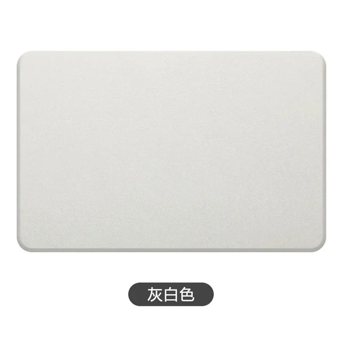 Diatomite Mat Stone Bath Mat Super Absorbent Diatomite Carpet Quick Drying Diatomaceous Earth Bath Mats Non-Slip Shower Rug