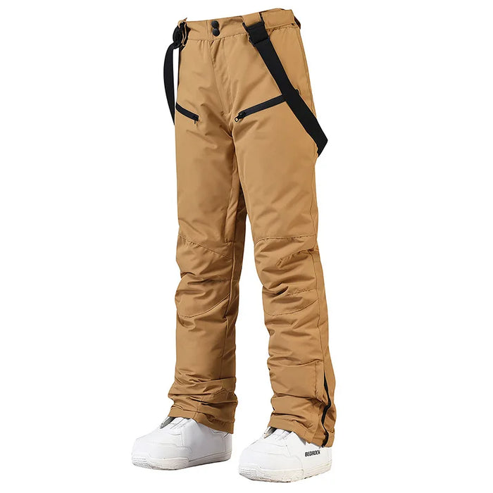 Thicken Ski Pants Women Waterproof Winter Snow Pants
